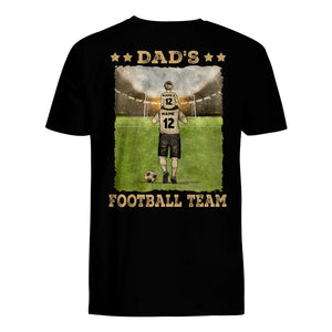 Personalized T-shirt for Dad | Personalized gift for Father | Dad's football team