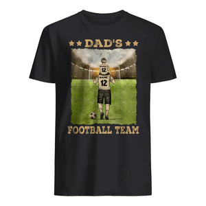 Personalized T-shirt for Dad | Personalized gift for Father | Dad's football team