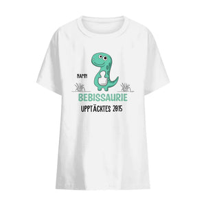 Personlig T-skjorte for familie | Personlig gave til familien | Familie Dinosaur