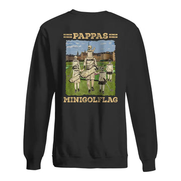 Personlig t-shirt till pappa | Personlig presenter till far | Pappa Minigolflag