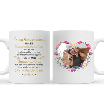 Personlig Bonus Mom Cup | Tilpass gave til Bonusmamma | Av alle bonusmødre har jeg den beste