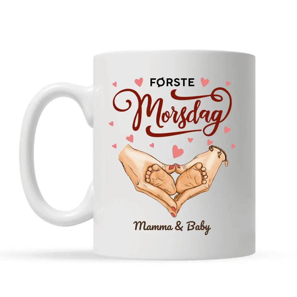 Personlig Nybakt mamma Kopp | Tilpasse gave til Nybakt mor | Første Morsdag