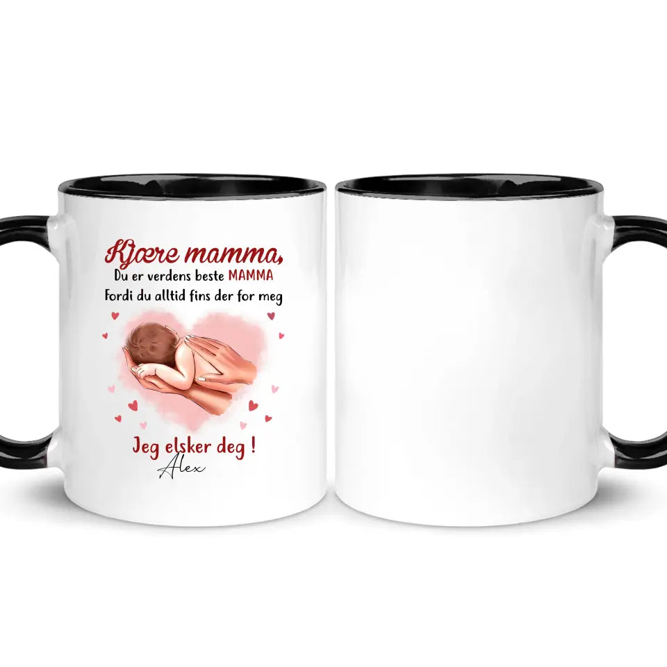 Personlig Nybakt mamma Kopp | Tilpasse gave til Nybakt mor | Du er verdens beste Mamma