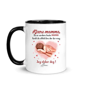 Personlig Nybakt mamma Kopp | Tilpasse gave til Nybakt mor | Du er verdens beste Mamma