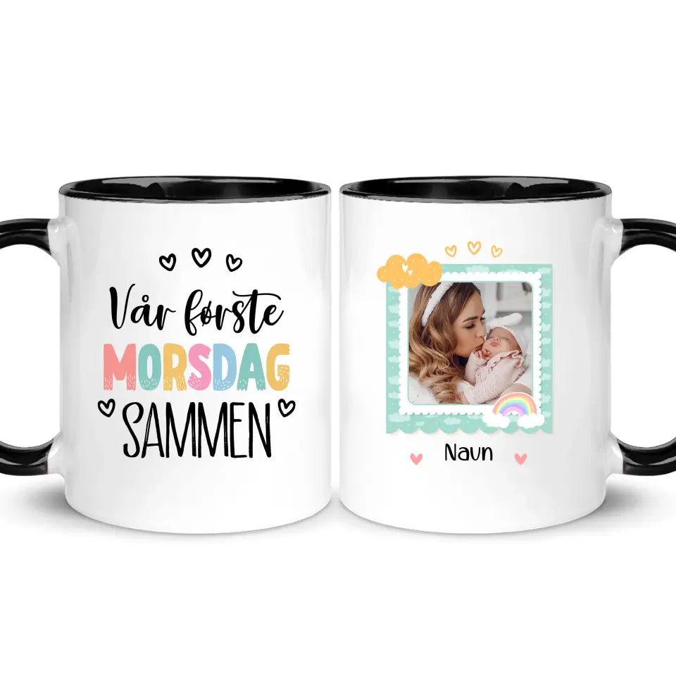 Vår første morsdag sammen - Personlig Nybakt mamma Kopp