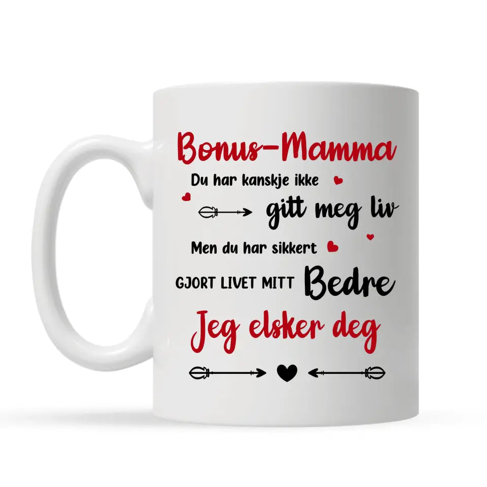 Personlig Bonusmamma Kopp | Bonus-mamma Du har kanskje ikke gitt meg liv