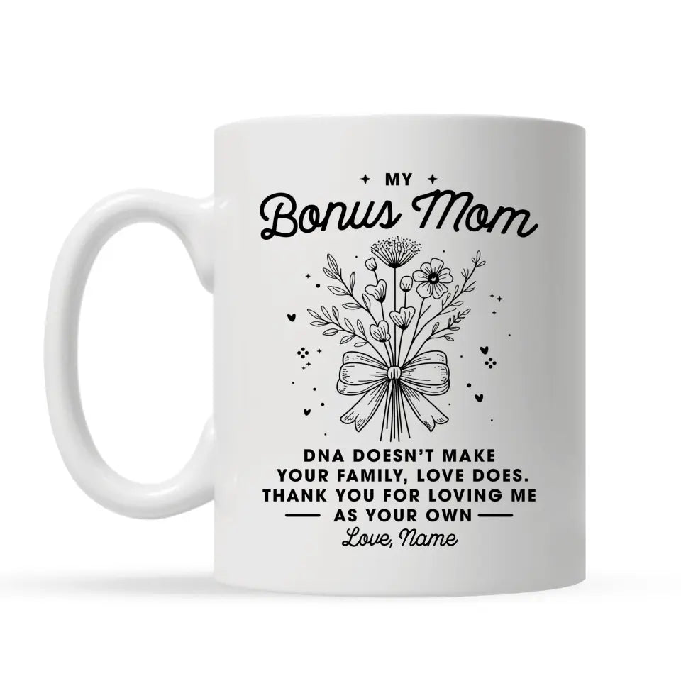 Personlig Bonus Mom Cup | Bonus-mamma Takk for at du elsker meg