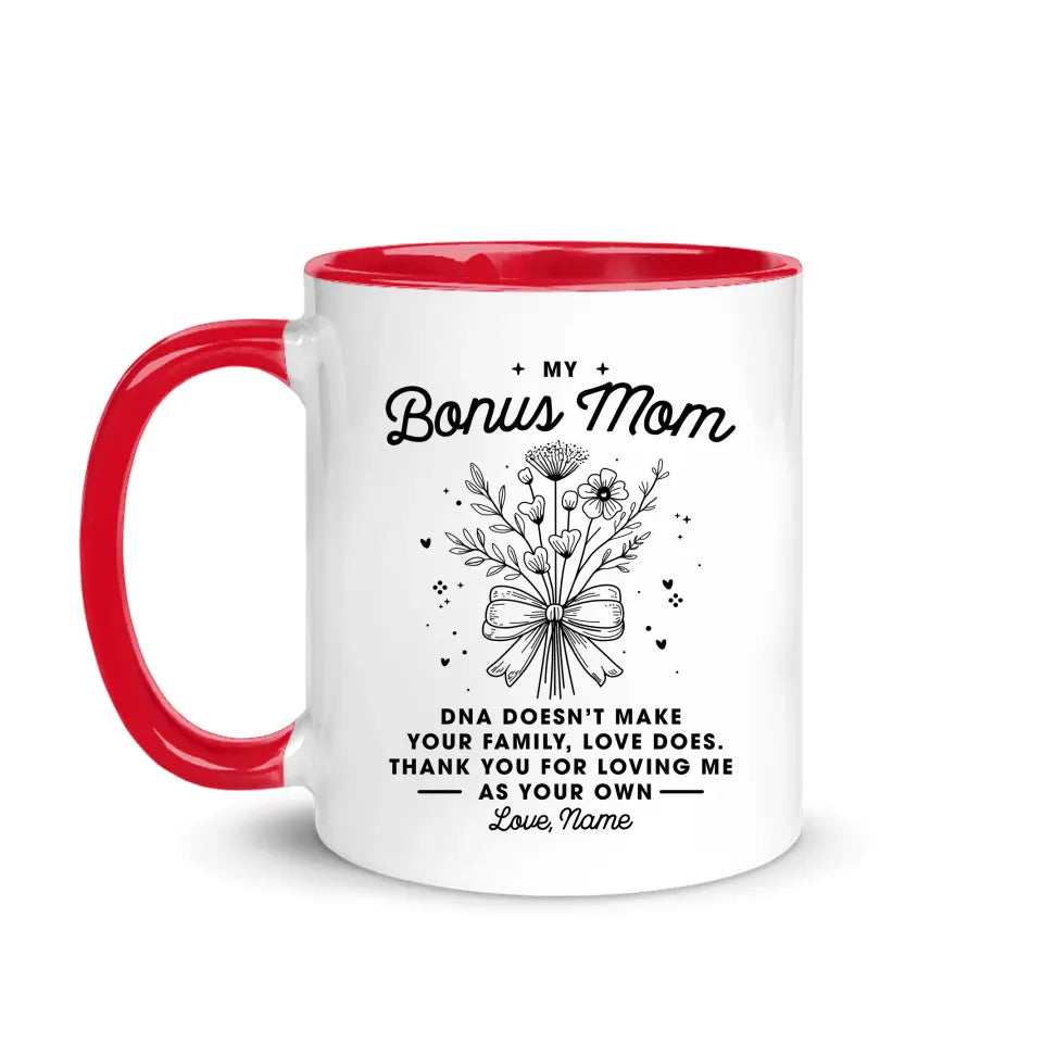 Personlig Bonus Mom Cup | Bonus-mamma Takk for at du elsker meg