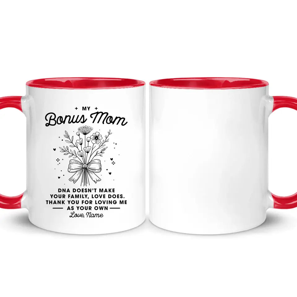 Personlig Bonus Mom Cup | Bonus-mamma Takk for at du elsker meg