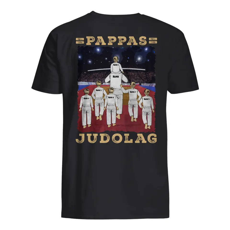 Pappas judolag - Personlig T-shirt till Pappa