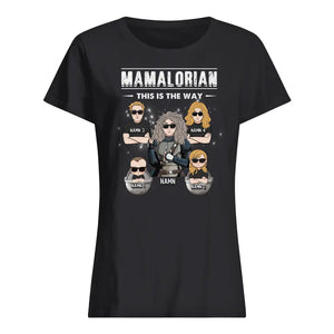 Personlig t-shirt till Mamma | Personlig present till Mor | Mamalorian this is the way