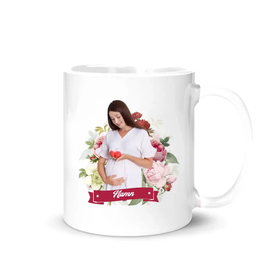 Personlig krus til mamma | Forfremmet til mamma-bilde