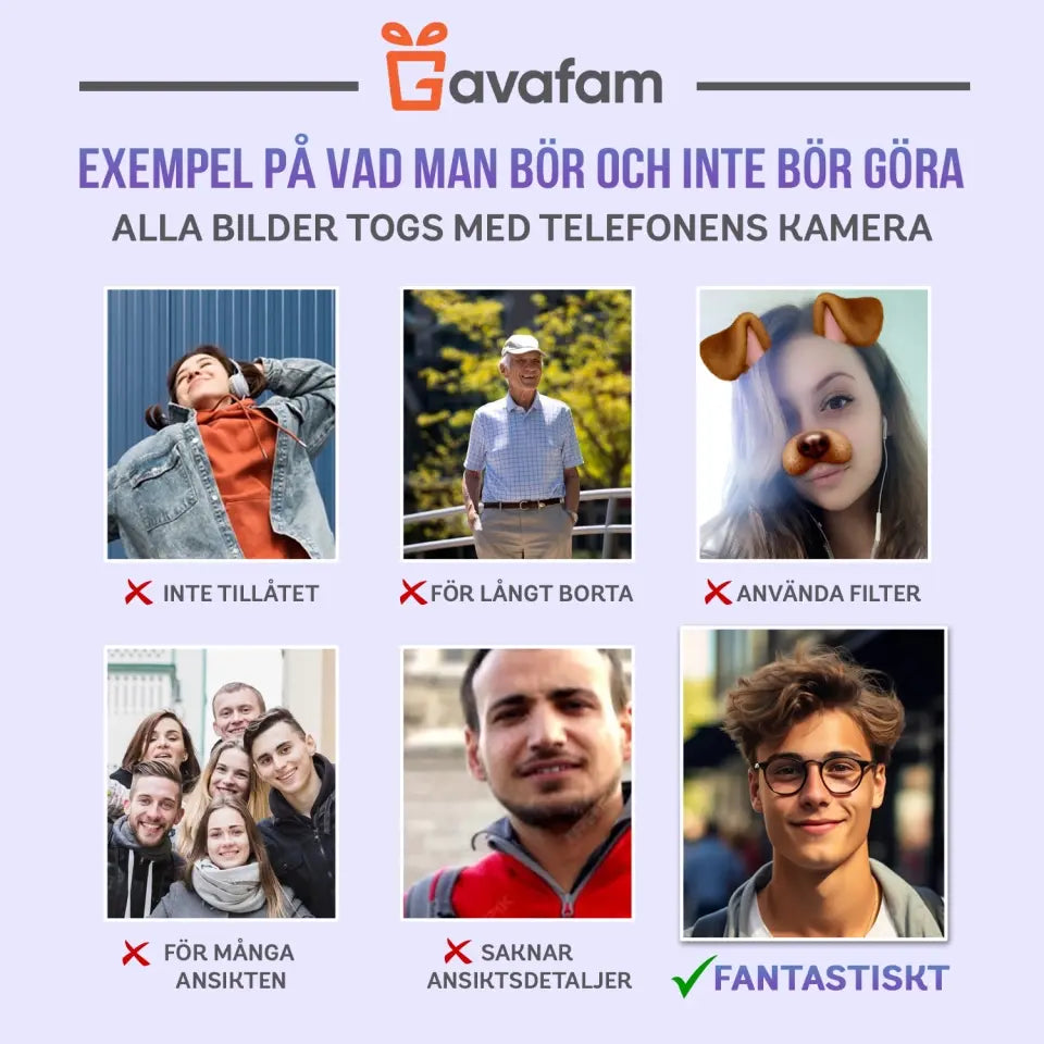 Personlig foto t-shirt för mamma | Mammasaurie