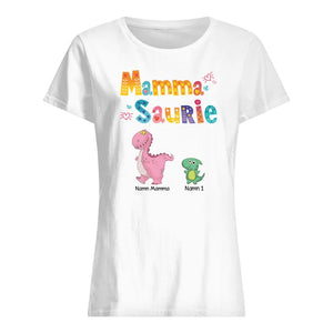 Personlig T-shirt till Mamma | Personlig presenter till Mamma | 
Mammasaurie