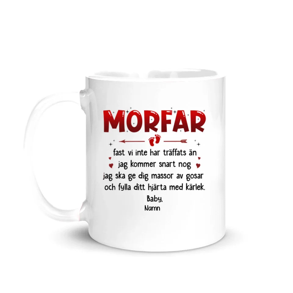 Selv om vi ikke har møttes ennå - tilpasset ultralydfotokrus til bestefar bestefar