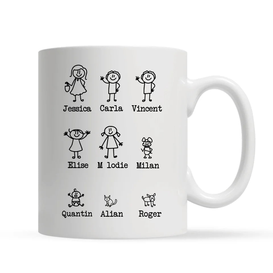 Best dads get promoted to Grandpa - Personlig mugg till Grandpa