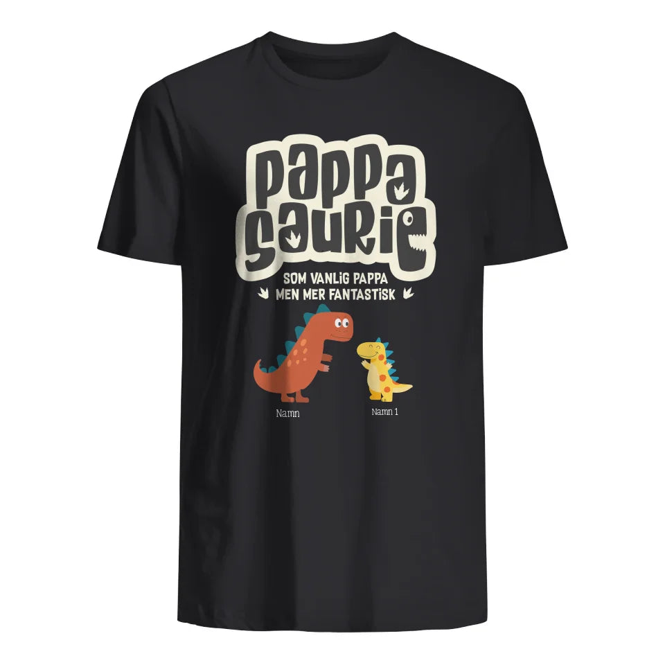 Personlig t-shirt till pappa | Pappasaurie ver 3