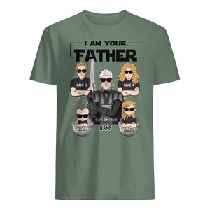 Personalized T-shirt for Dad | Personalized gift for Father | I Am Your Father Light Version