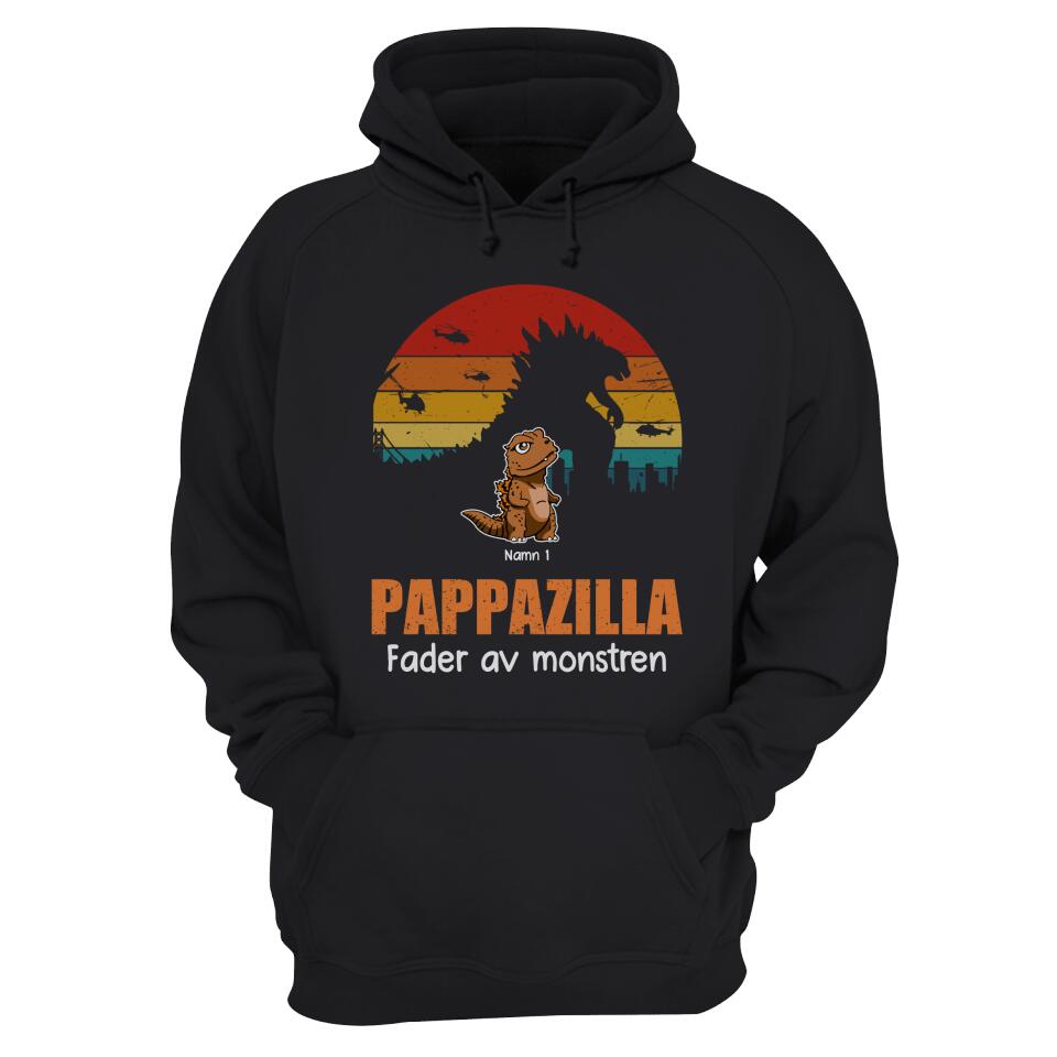 Pappazilla - Personlig T-shirt till Pappa