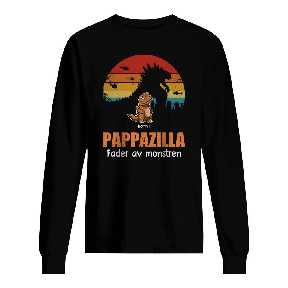 Pappazilla - Personlig T-shirt till Pappa