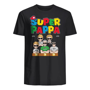 Super dad ver.2 - Personlig T-skjorte til pappa