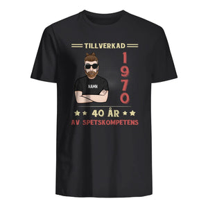 Personlig T-shirt till Pappa - Tillverkad av spetskompetens