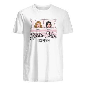 Personlig T-shirt till Vän - Bästa vän truppen