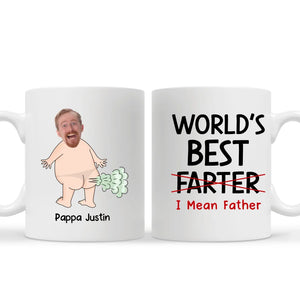 Personlig mugg till Pappa - World's best Farter