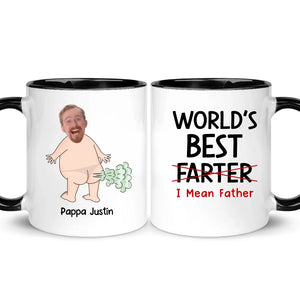 Personlig mugg till Pappa - World's best Farter