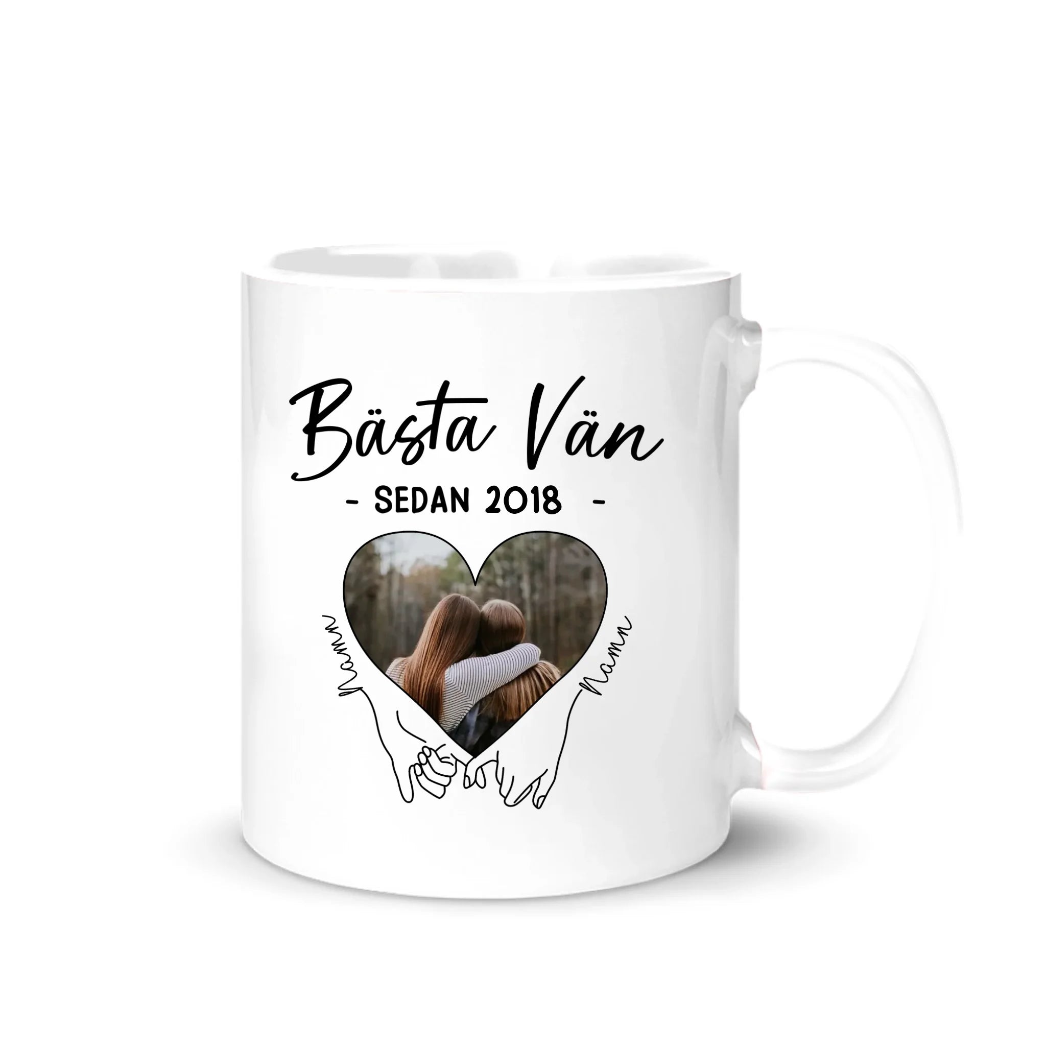 Personlig mugg till Vän - Bästa vän sedan