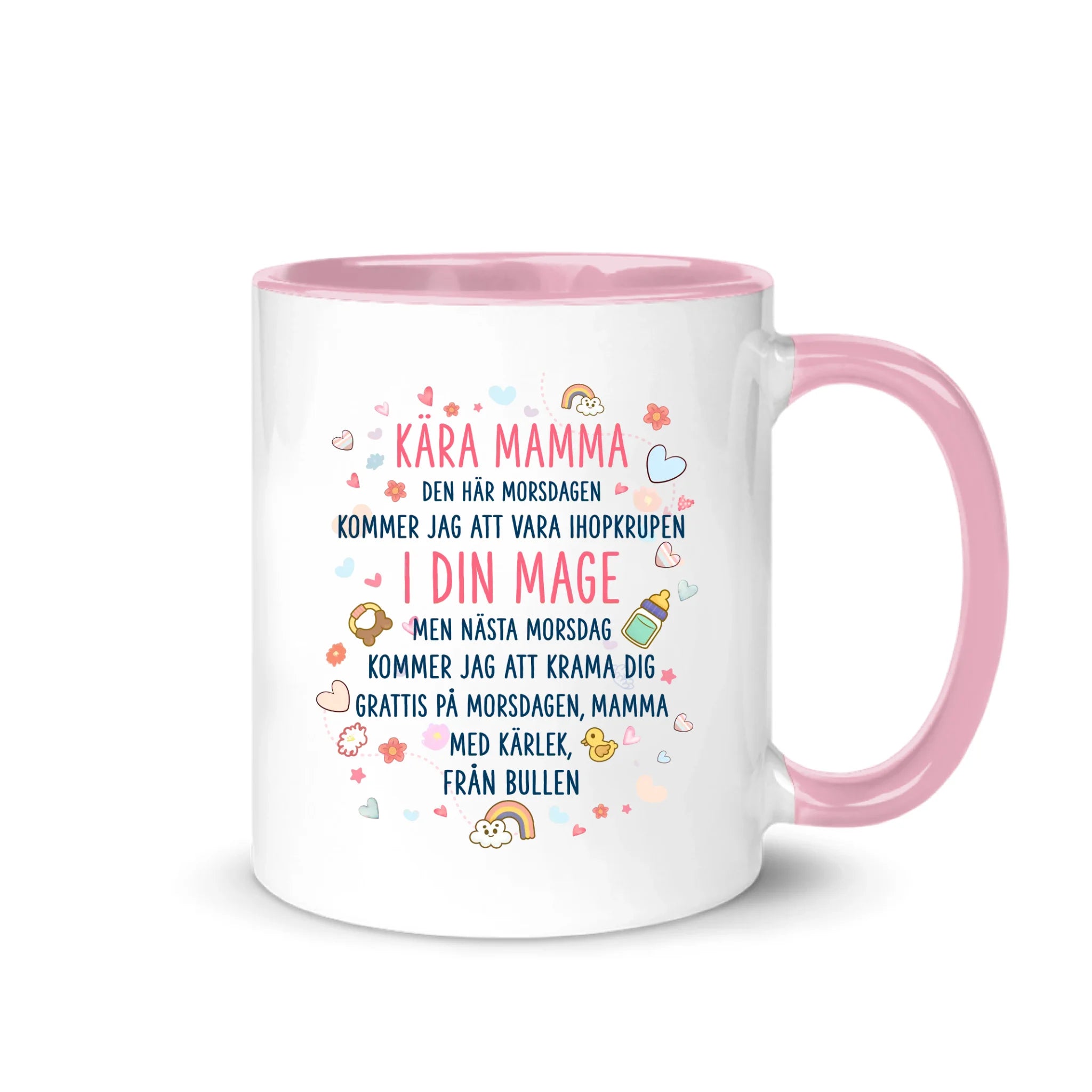 Personlig krus til mamma| Gratulerer med morsdagen jeg elsker deg