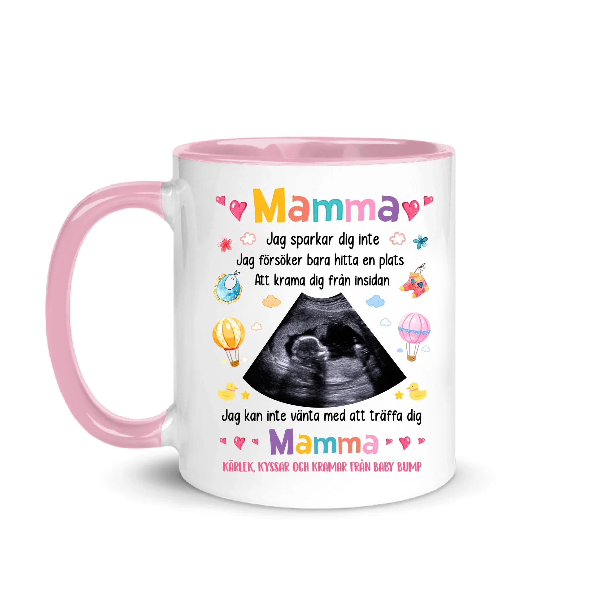 Personlig krus til mamma | Personlig gave til mor | Mamma jeg sparker deg ikke