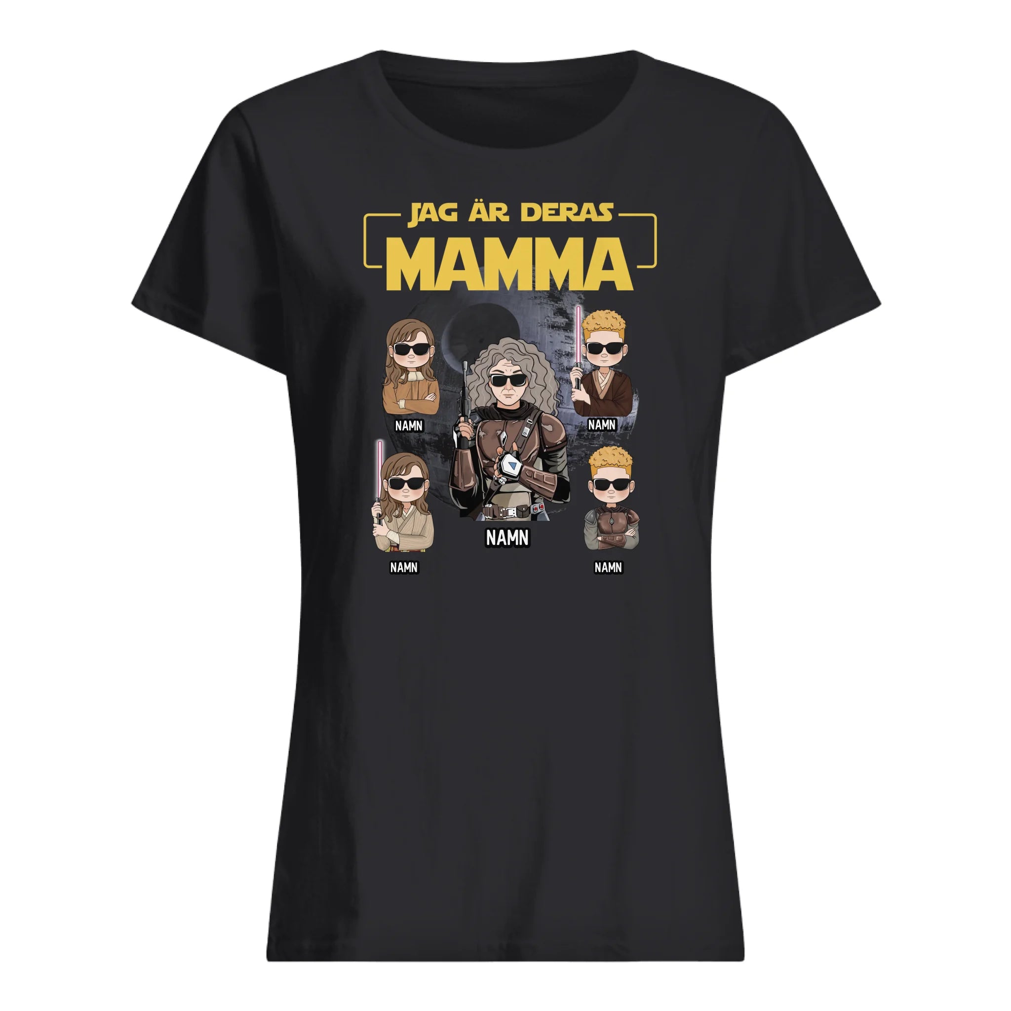 Jeg er din mor - Personlig t-shirt til mor