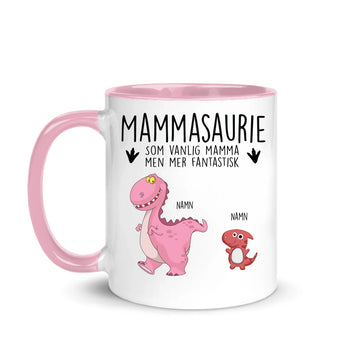 Personlig mugg till Mamma | Personlig present till Mor | Mammasaurie