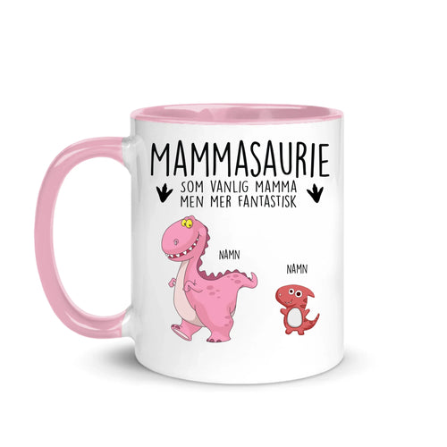 Personlig mugg till Mamma | Personlig present till Mor | Mammasaurie