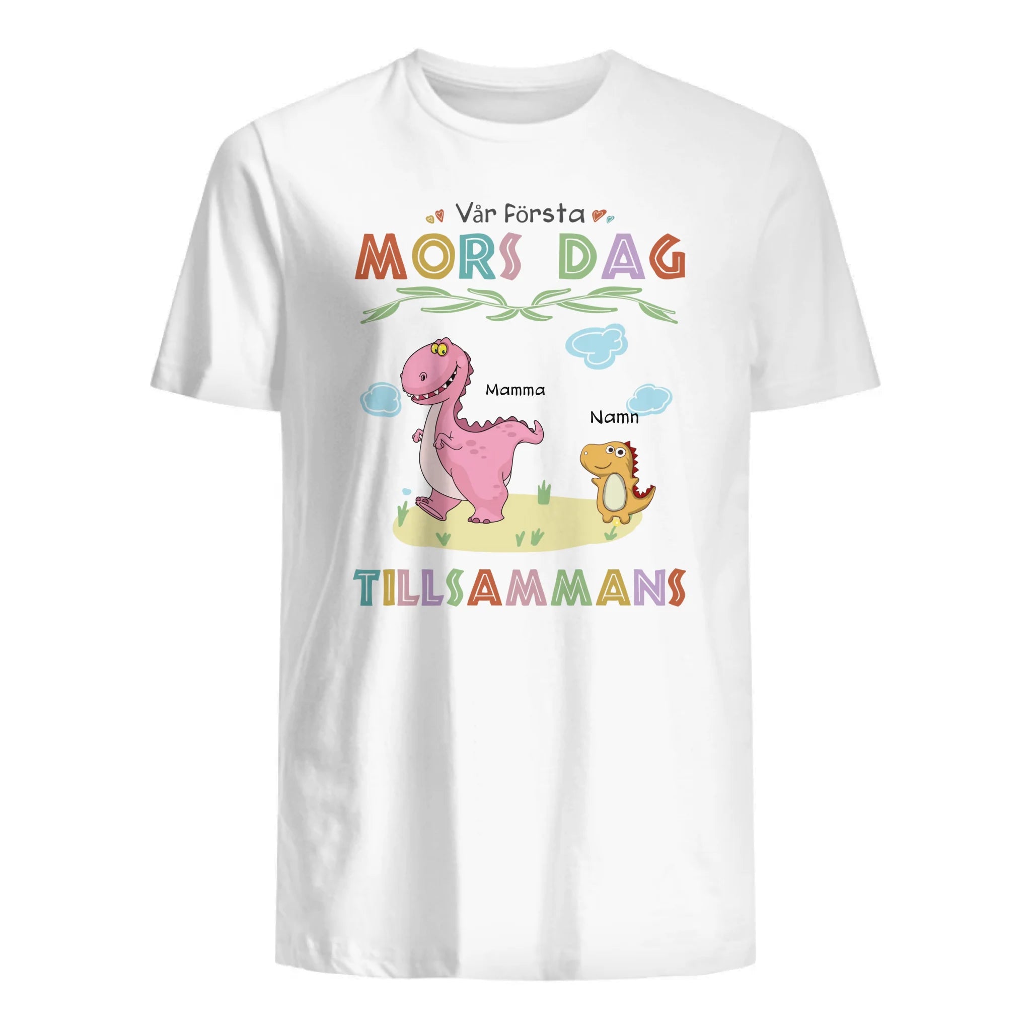 Vår första mors dag tillsammans Mammasaurie - Personlig present till Mamma och Barn