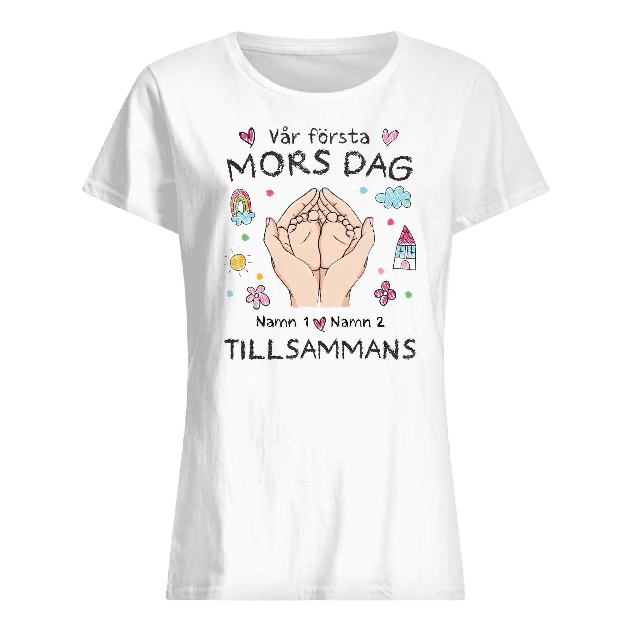 Vår första mors dag tillsammans - Personlig present till Mamma och Barn
