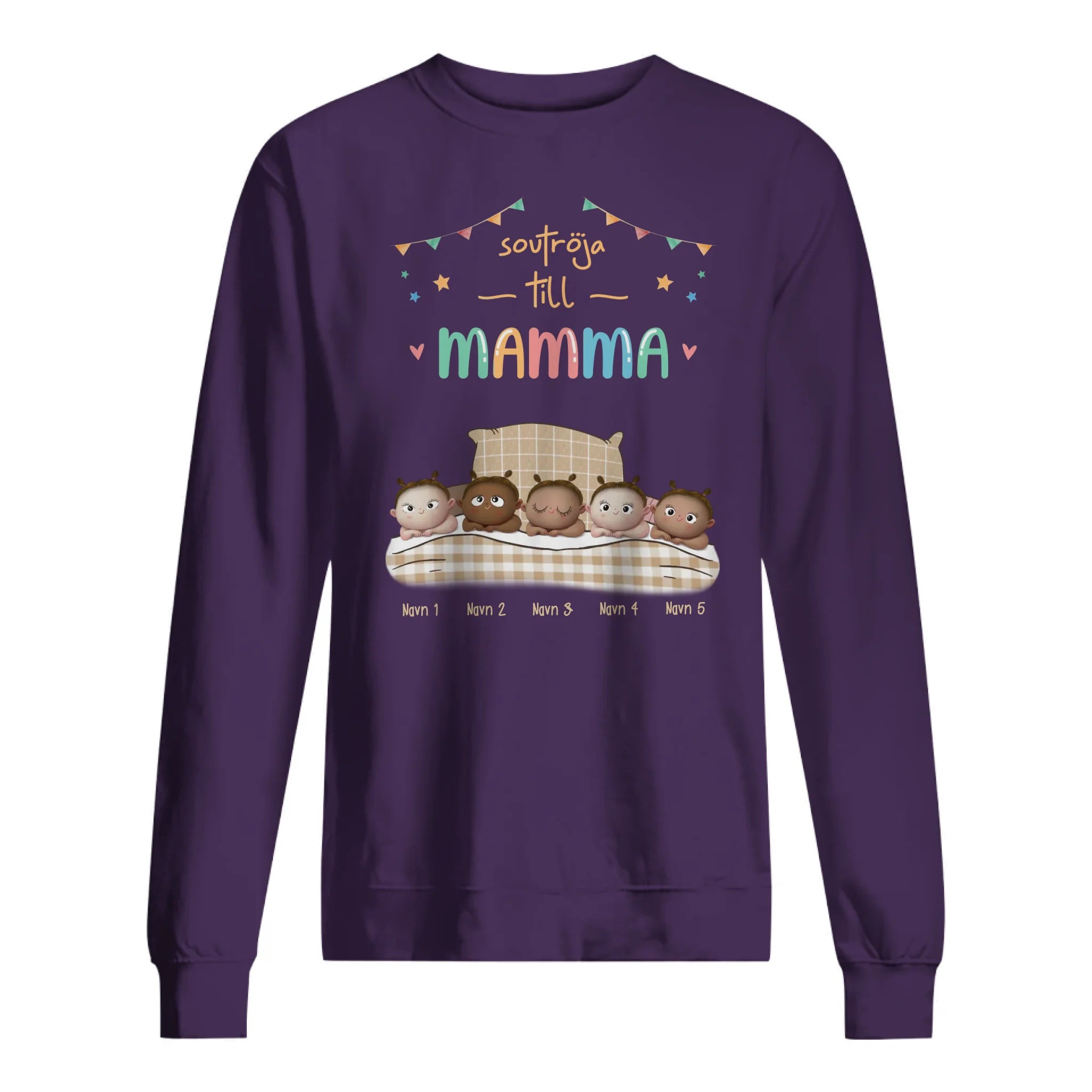 Personlig t-shirt för mamma | Soutröja till mamma/mormor/farmor