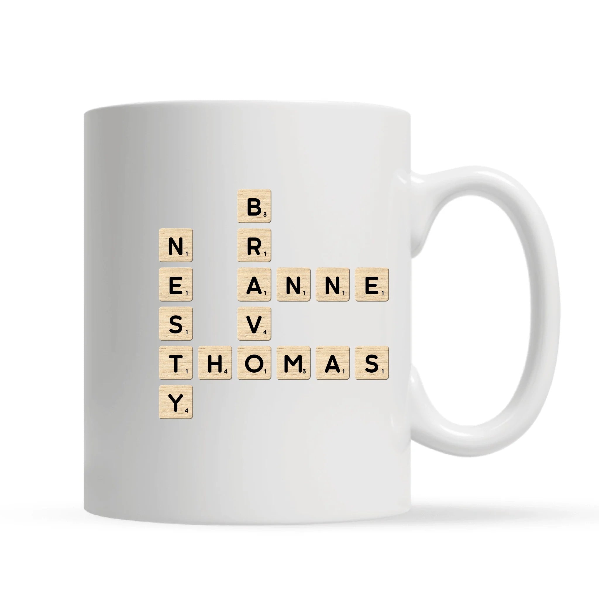 Hållande hand mamma - Personlig mugg till Mamma