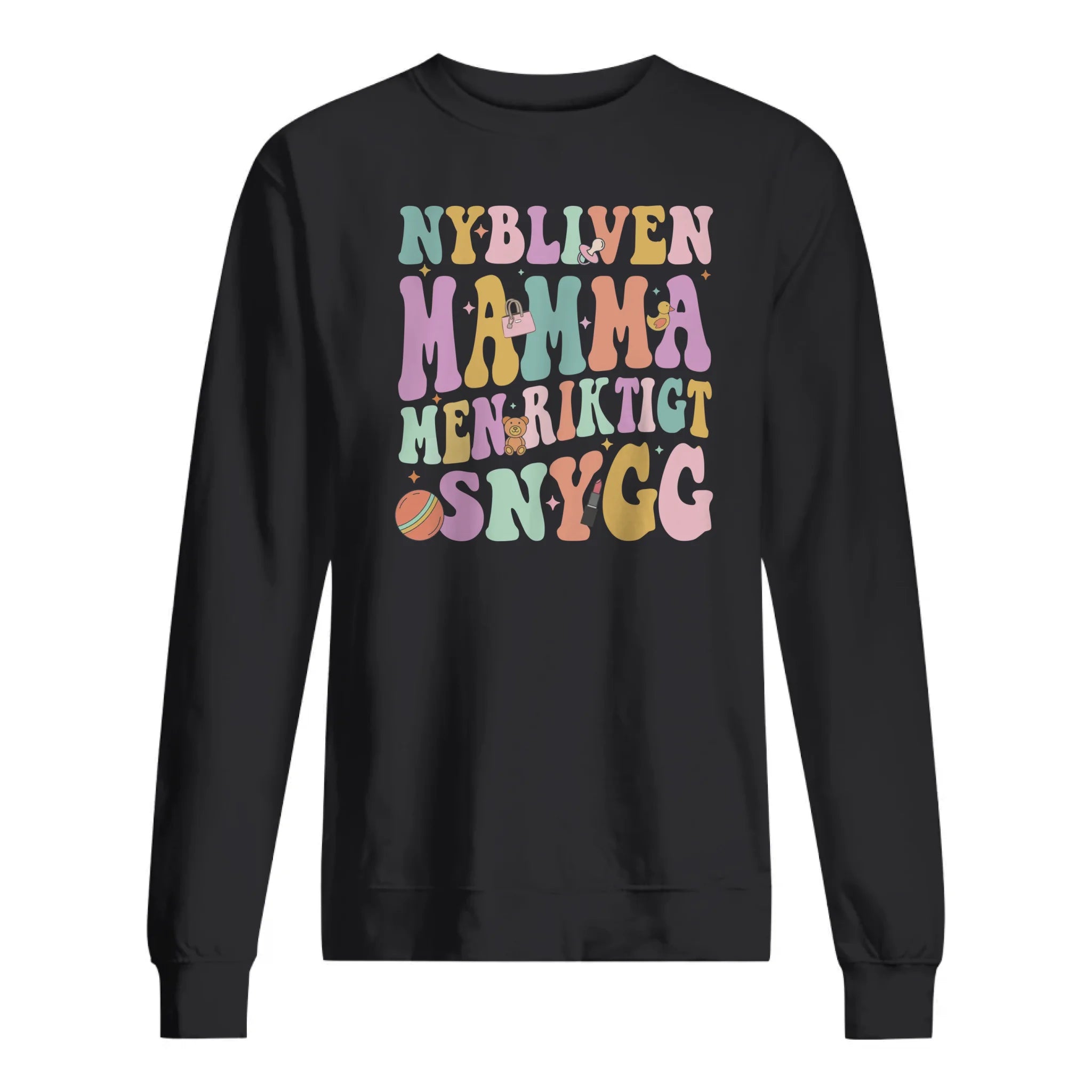 Nybliven Mamma men riktigt snygg  - Personlig T-shirt till Mamma
