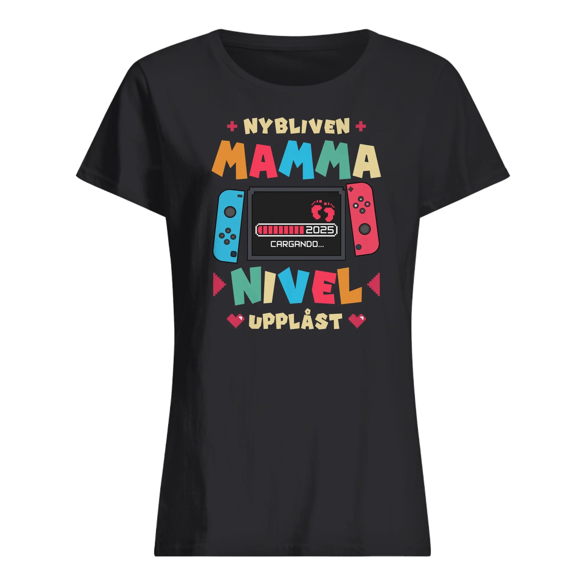 Nybliven Mamma men riktigt snygg g- Personlig T-shirt till Mamma
