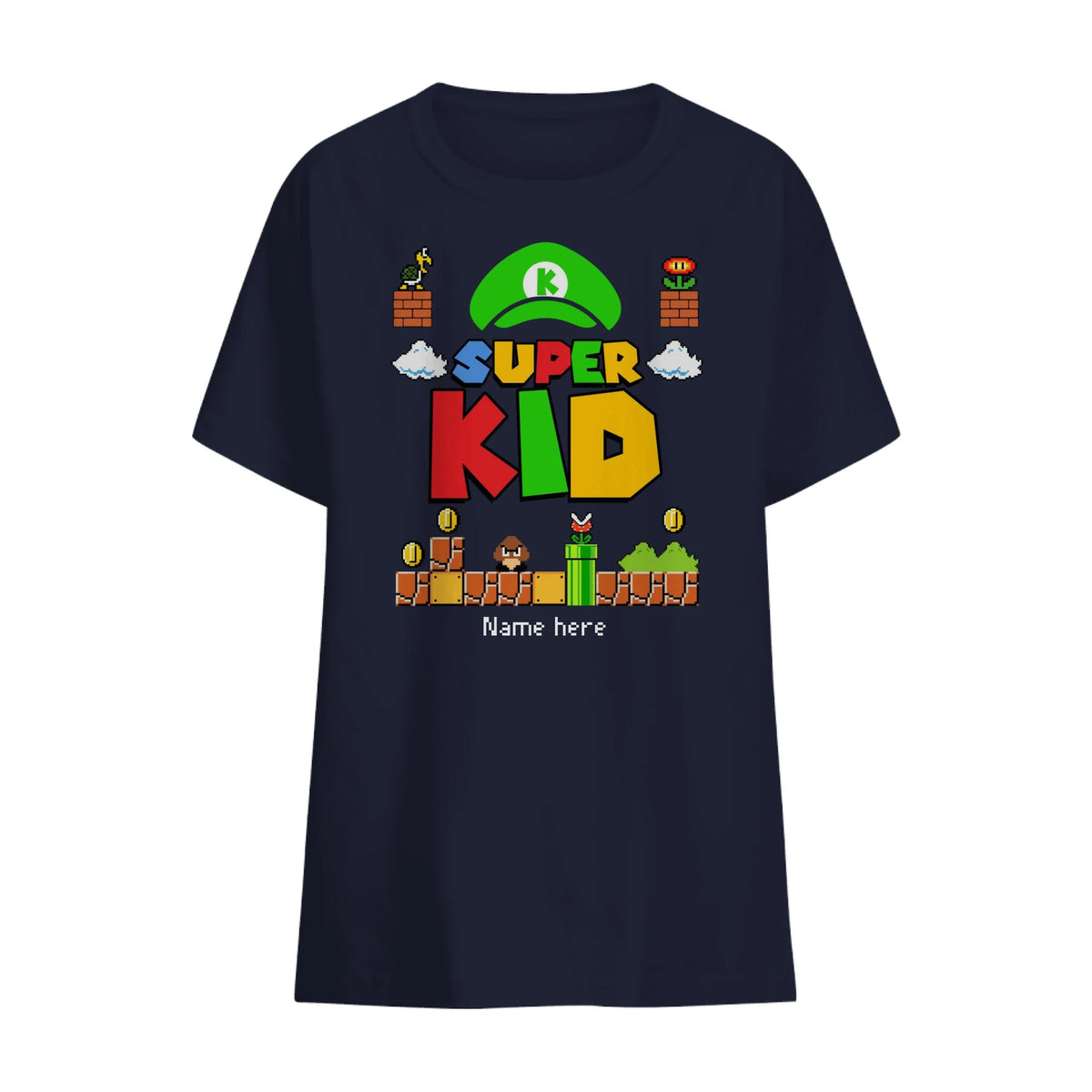 Super Mom Kid - Matchende T-shirt til mor og søn/datter