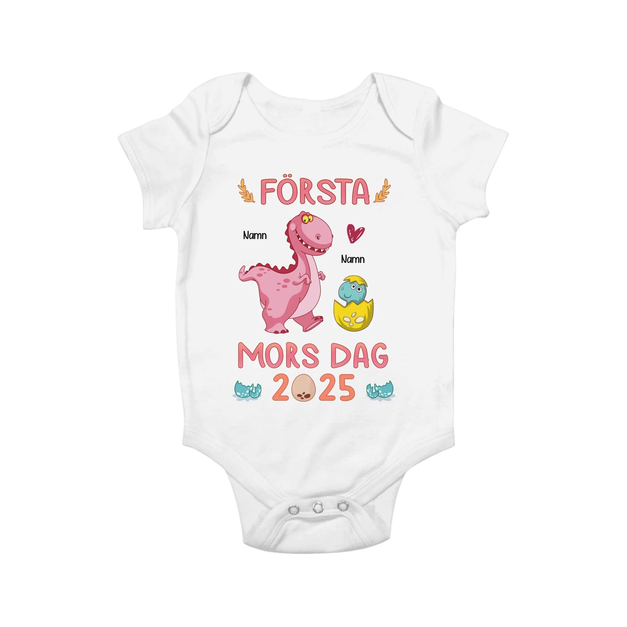 Personlig T-shirt till Nybliven mamma | Personlig present till mamma och barn | första mors dag 2025