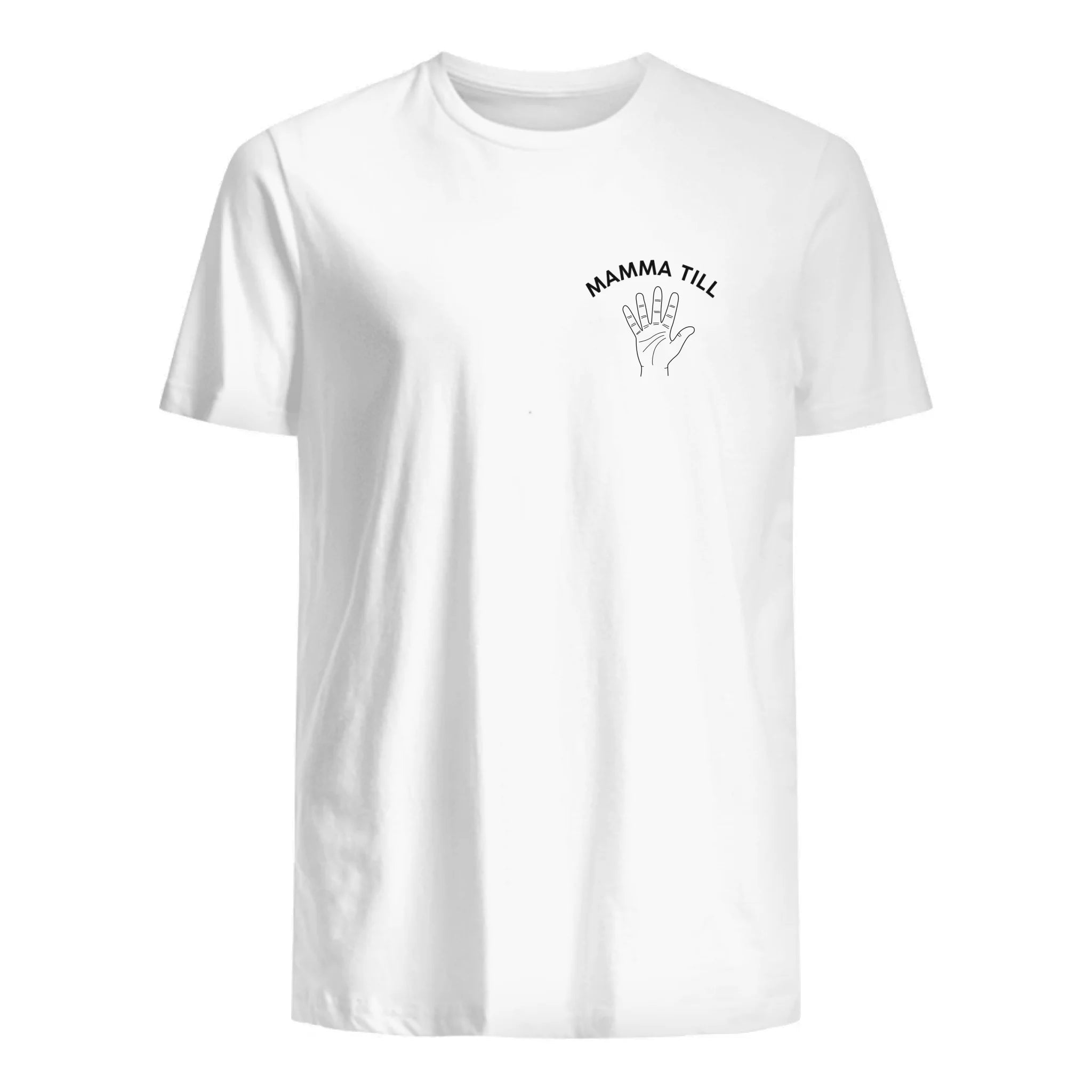 Mamma till - Personlig T-shirt till Mamma