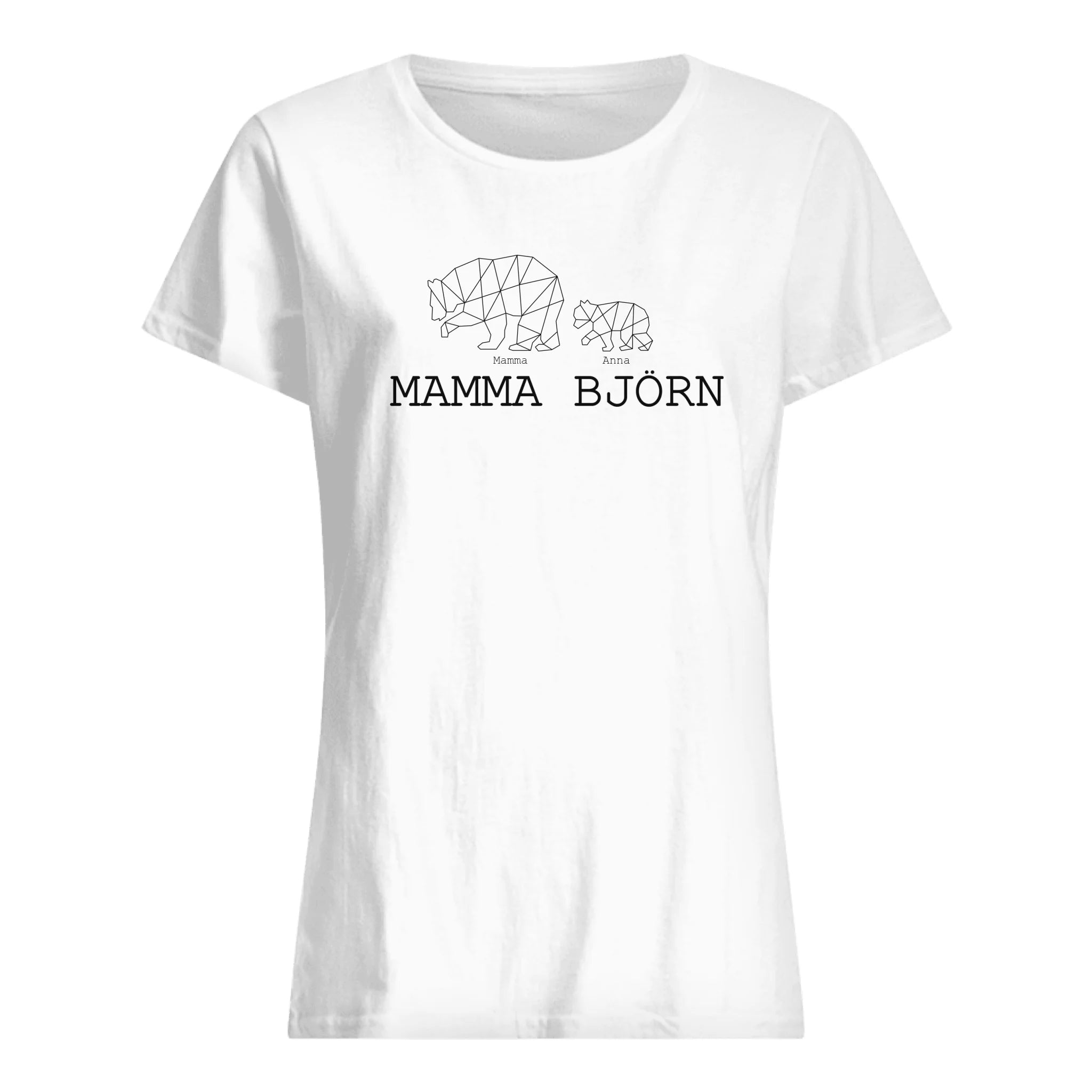 Mamma Björn - Personlig T-shirt till Mamma