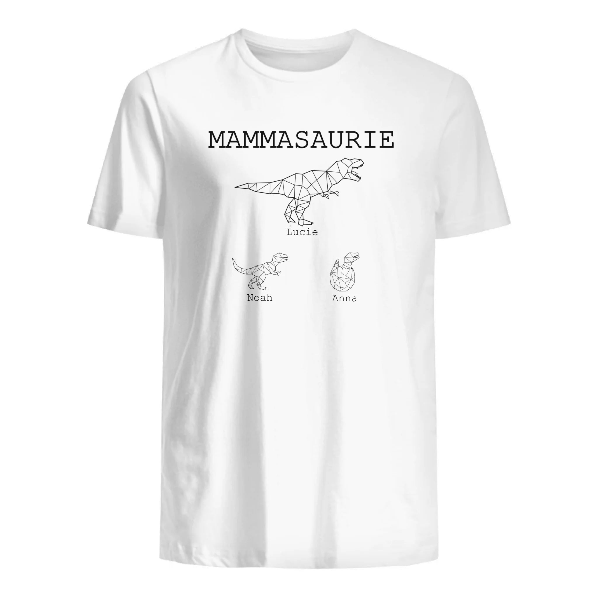 Mammasaurie  - Personlig T-shirt till Mamma