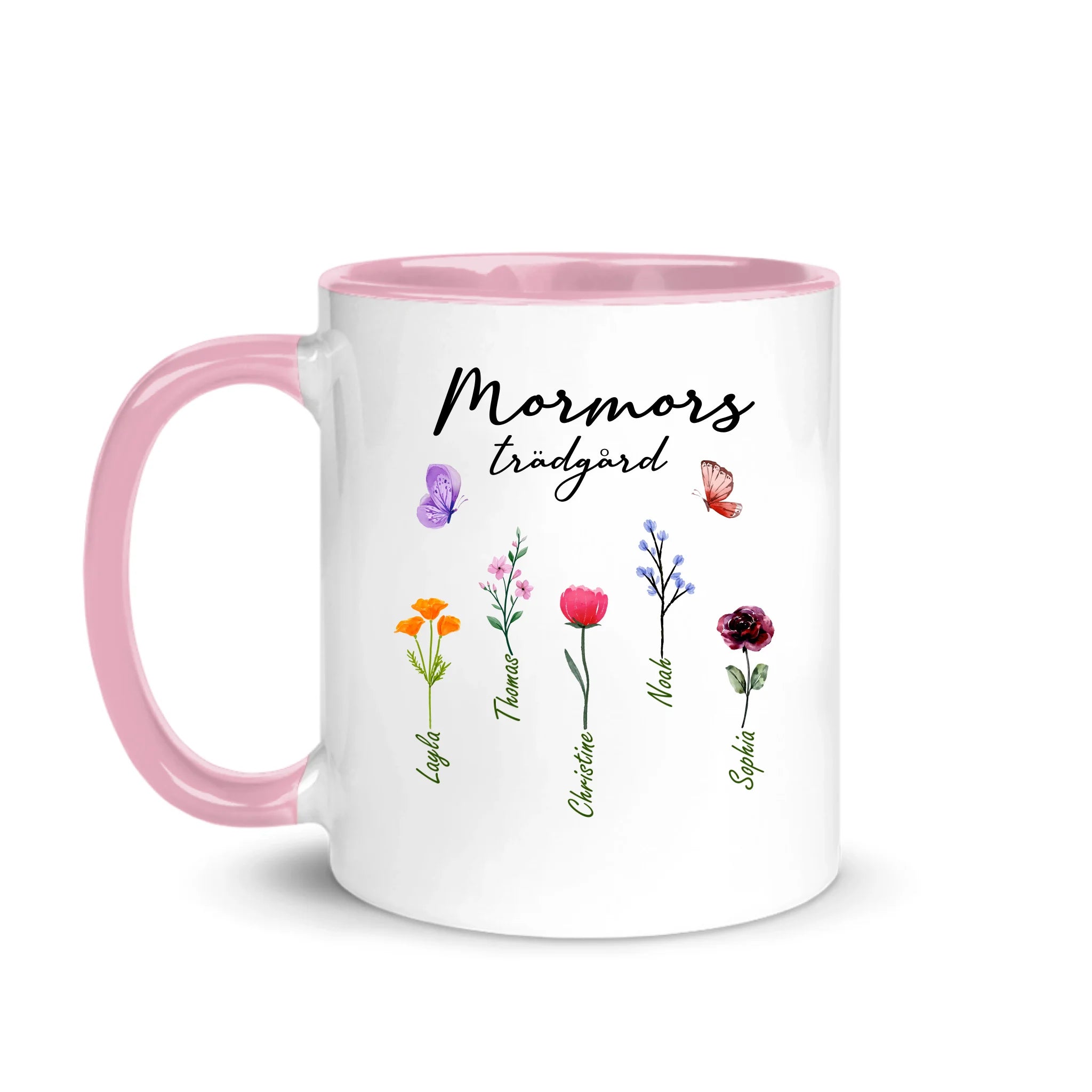 Mormors trädgård - Personlig mugg till Mormor