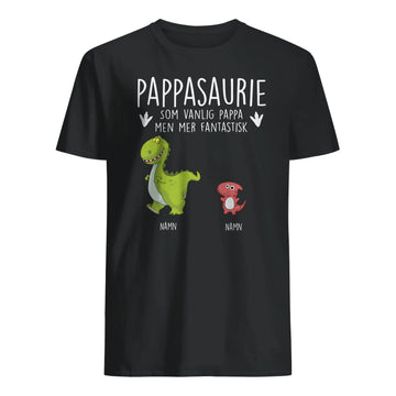 Papasauri | Personlig t-skjorte til pappa | Personlig gave til far 