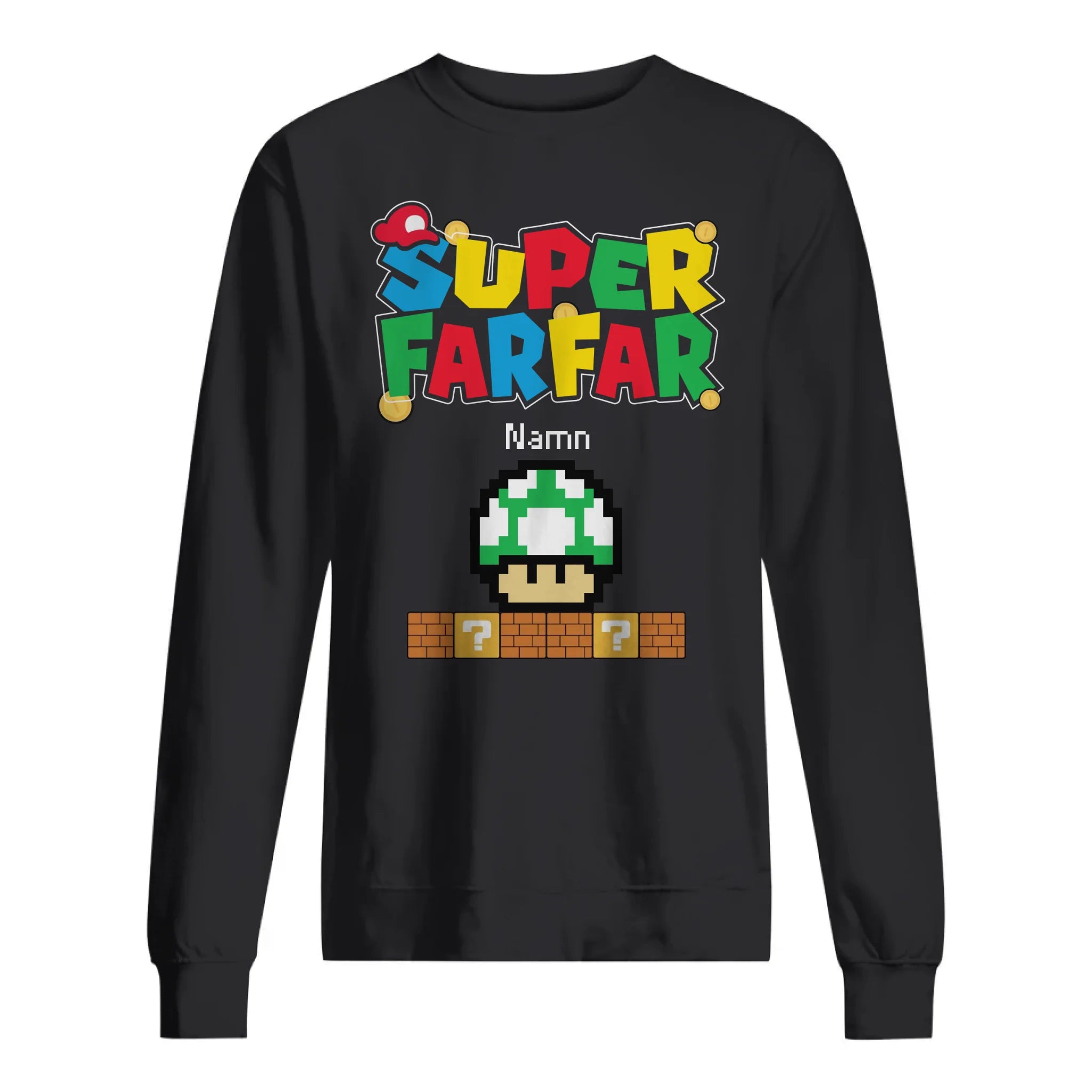 Personlig tröja till Morfarfar | Personlig present till Morfar och Farfar| Super Morfar, Super Farfar