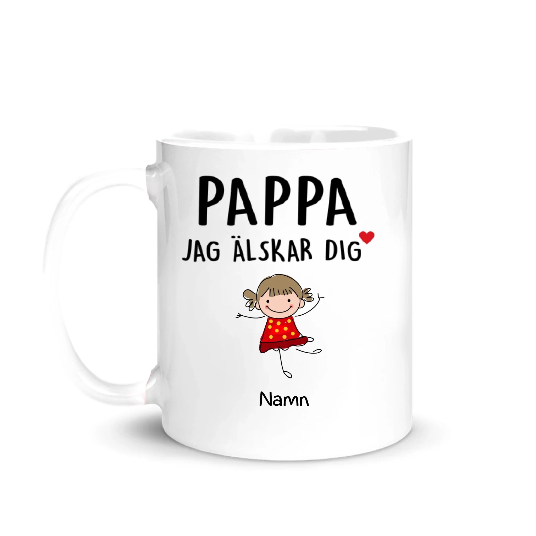 Personlig mugg till Morfarfar| Personlig presenter till farfar morfar | Morfar Jag älskar dig